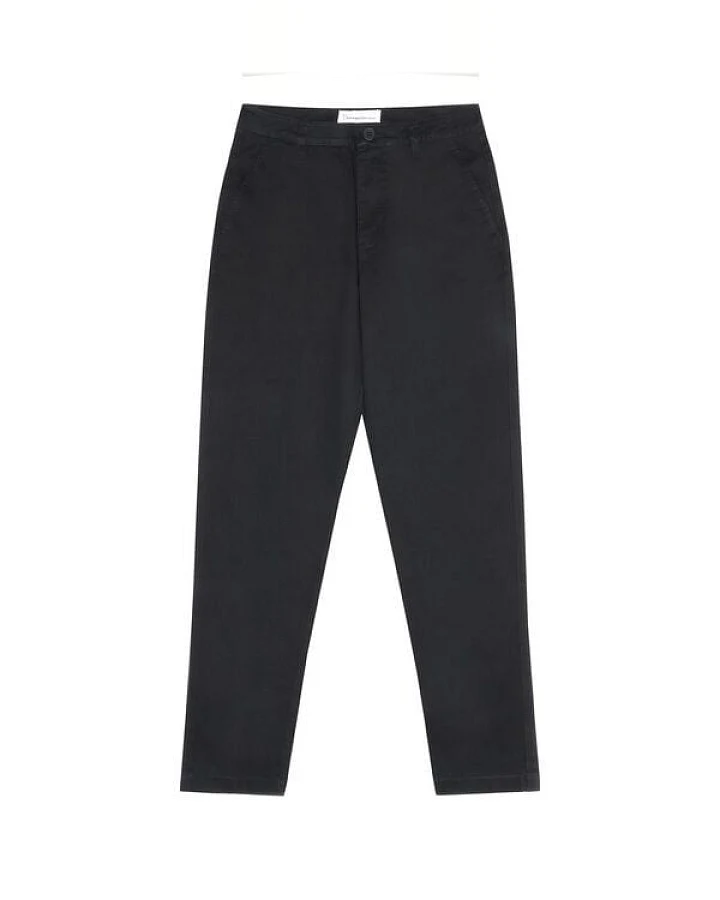 KnowledgeCotton Apparel Chino-Hose IRIS Mom Mid Rise