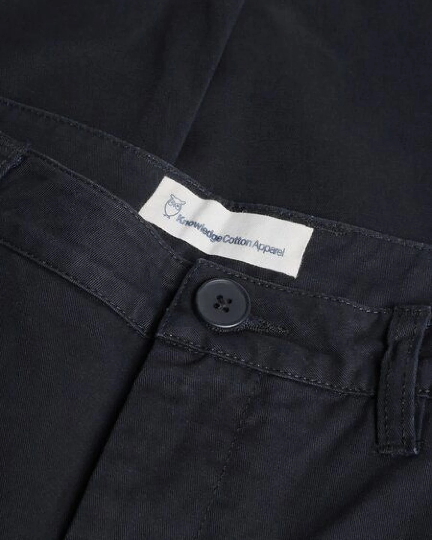 KnowledgeCotton Apparel Chino-Hose IRIS Mom Mid Rise – Ansicht 4