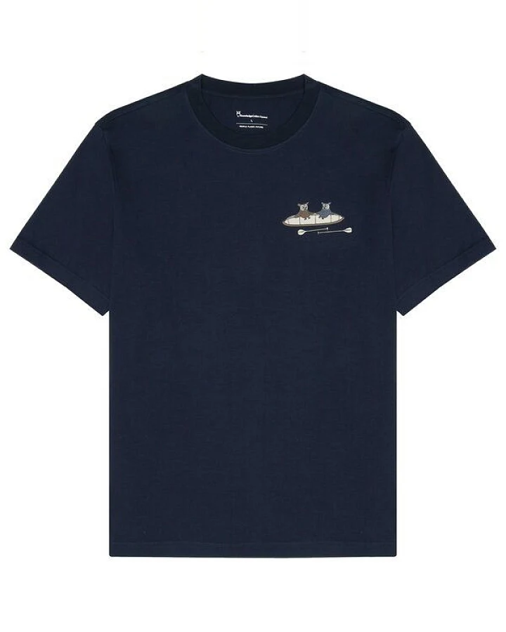 KnowledgeCotton Apparel Unisex T-Shirt Regular Print