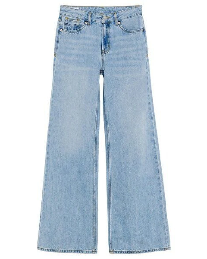 Produktseite: Kings Of Indigo Jane - Mid rise Relaxed flare - Blue Reef Super Light Used