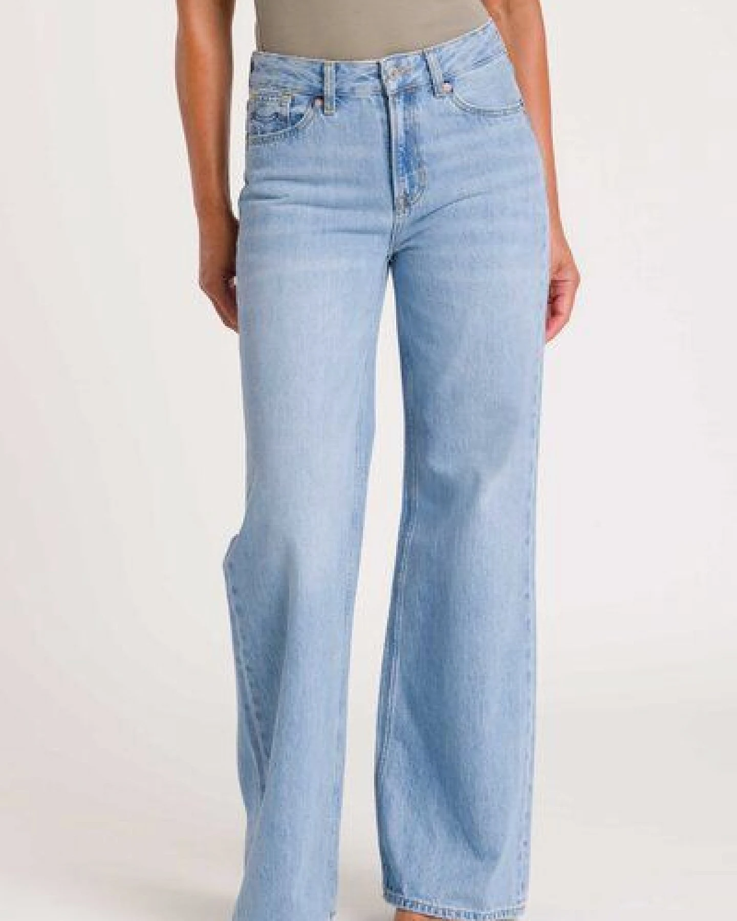 Kings Of Indigo Jane - Mid rise Relaxed flare - Blue Reef Super Light Used – Ansicht 2