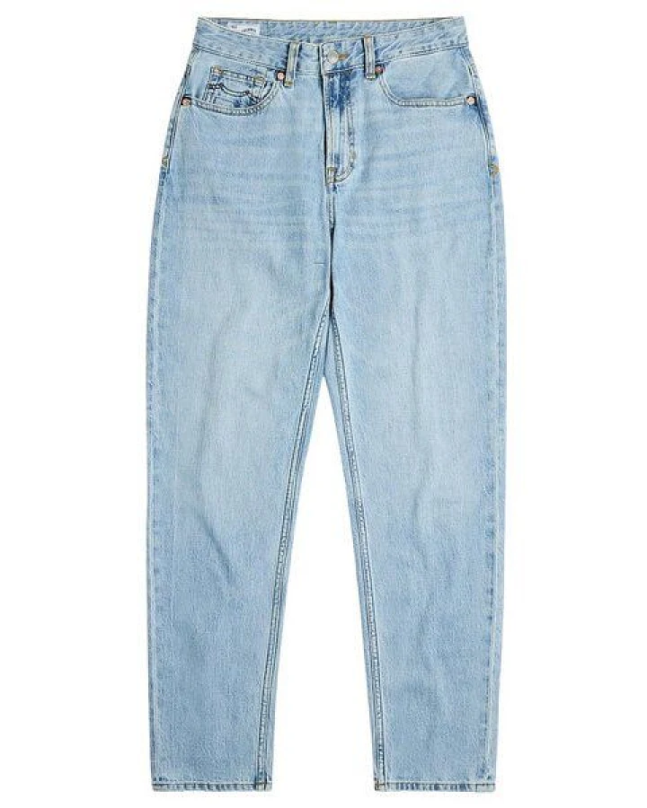 Kings Of Indigo Caroline Cropped Stretch Mid Rise Tapered Atria Super Light Used