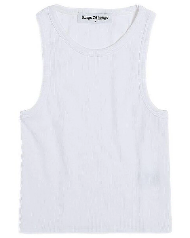 Kings Of Indigo Top JOOU White