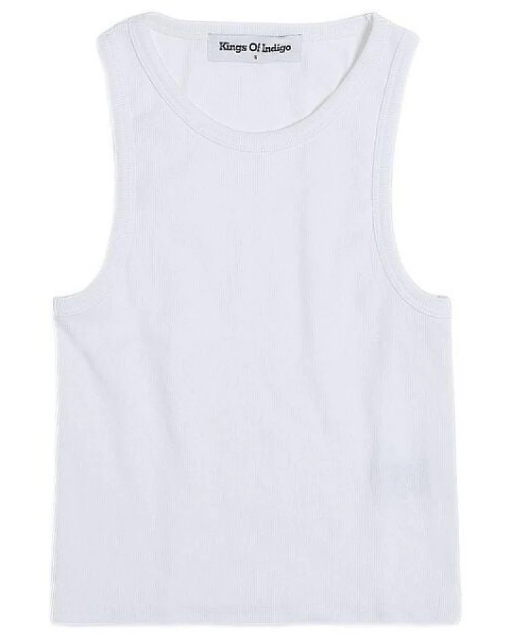 Kings Of Indigo Top JOOU White