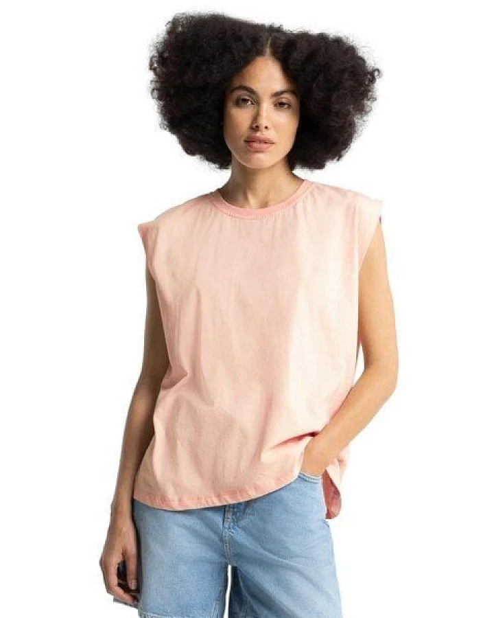 Kings Of Indigo T-Shirt ARICIA Peachy Keen Washed