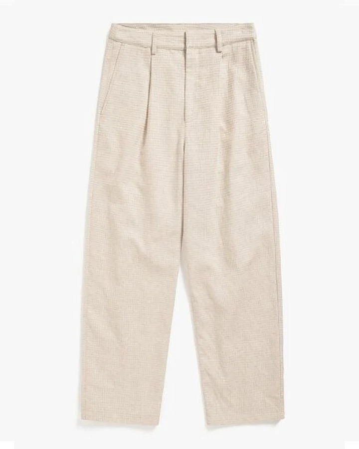 Rotholz Cropped Pantalone - Damen Hose aus Bio-Baumwolle