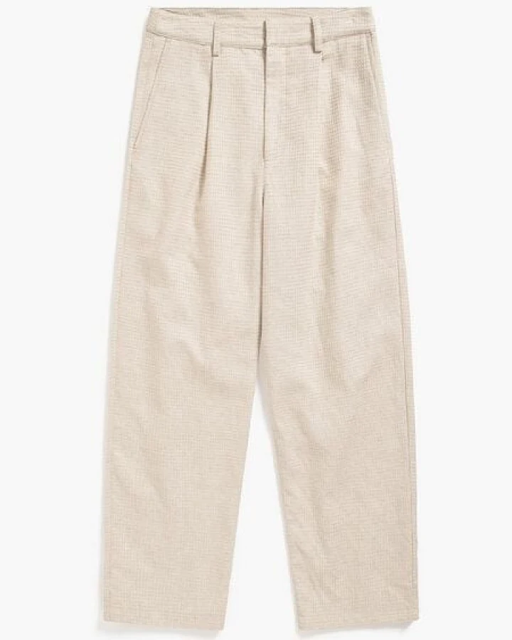 Rotholz Cropped Pantalone - Damen Hose aus Bio-Baumwolle