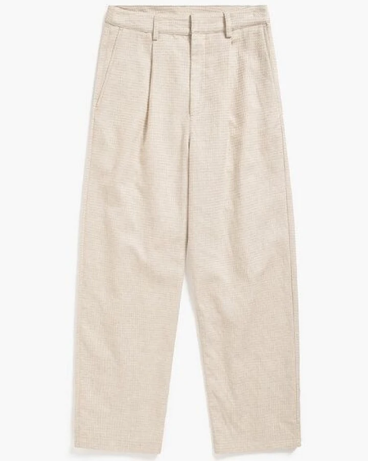 Rotholz Cropped Pantalone - Damen Hose aus Bio-Baumwolle