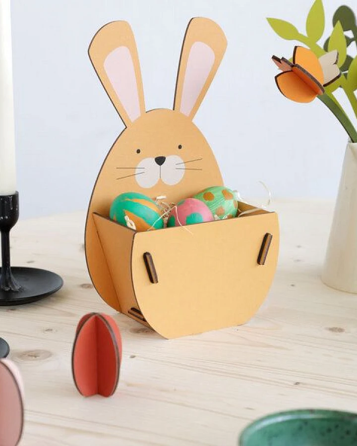 Produktseite: WERKHAUS Geschenkbox Osterhase
