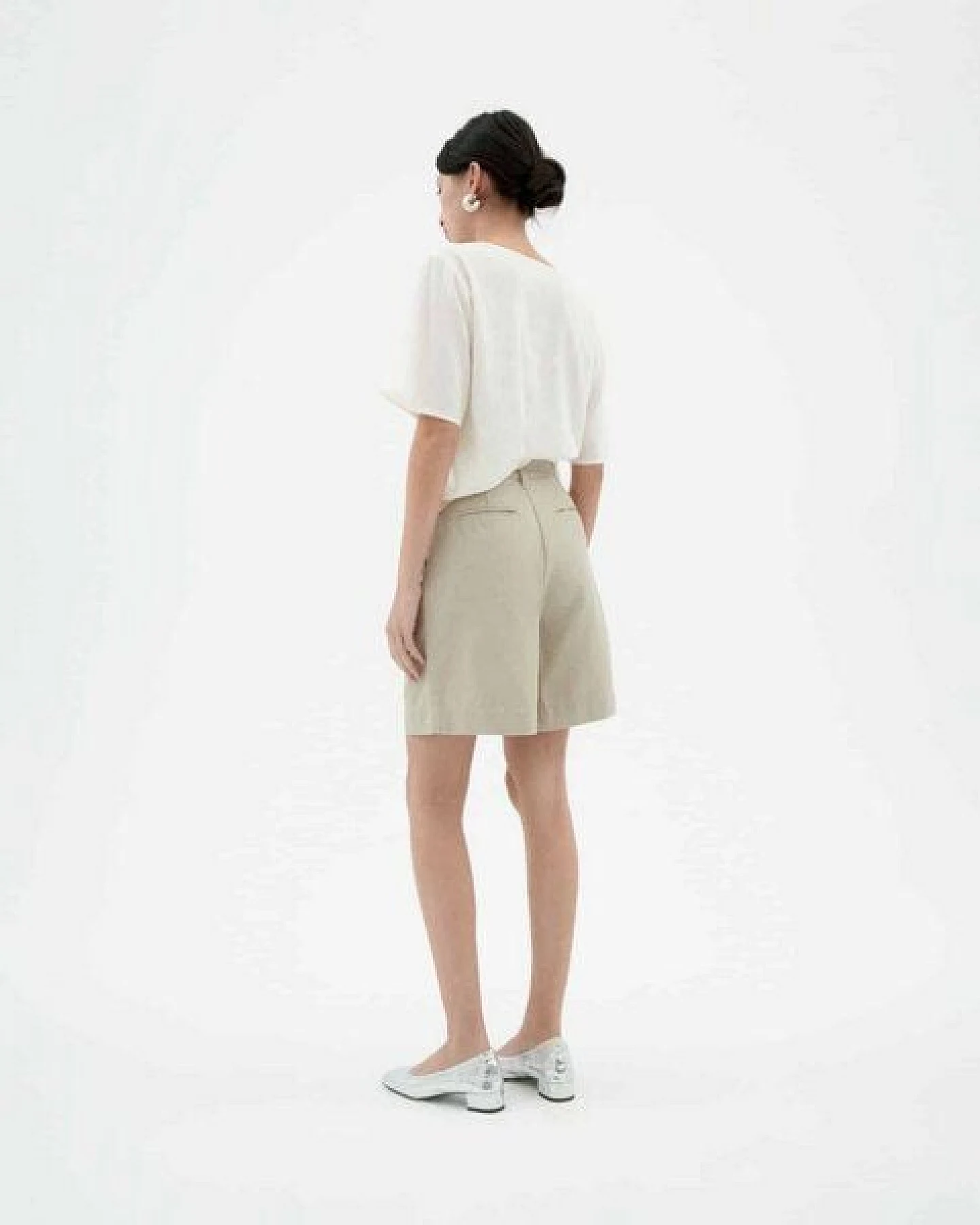 thinking mu Hanf Shorts Modell: Lia – Ansicht 4