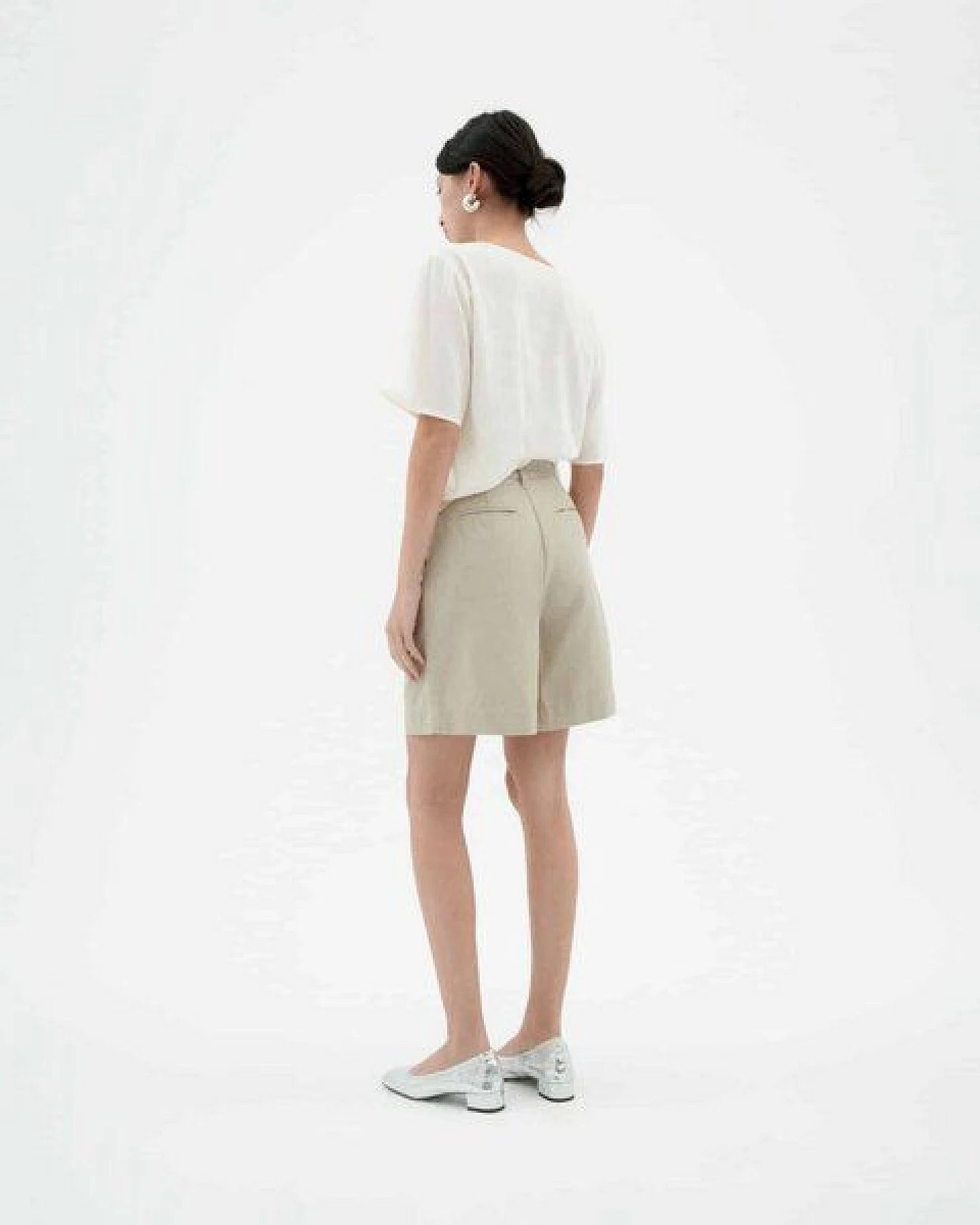 thinking mu Hanf Shorts Modell: Lia – Ansicht 4