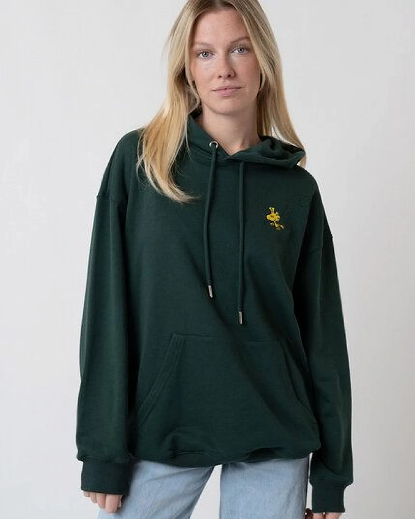 Bavarian Caps Unisex Hoody Peanuts Ned Mid Mir - Dunkelgrün – Ansicht 3
