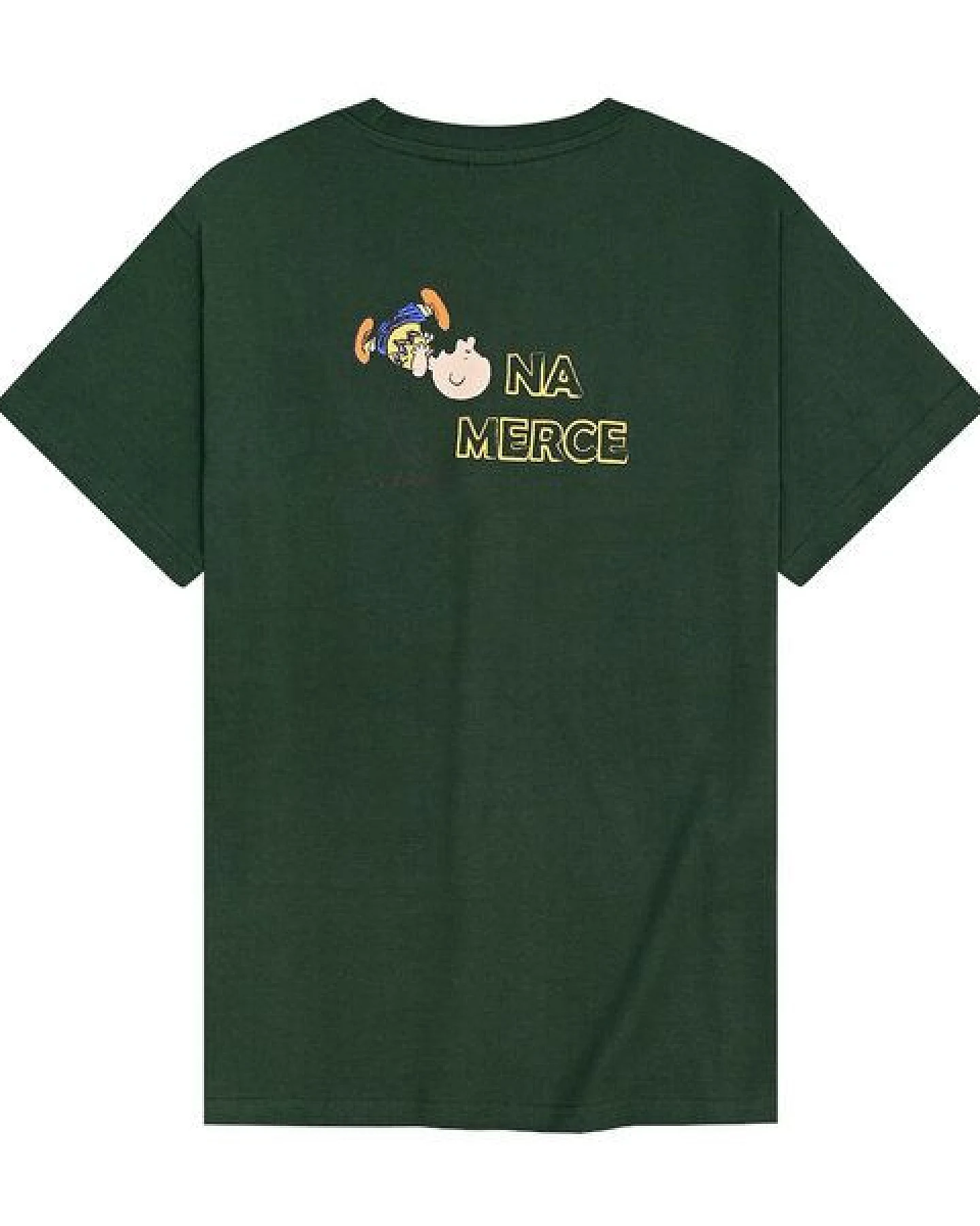 Bavarian Caps Herren T-Shirt Peanuts Na Merce - Dunkelgrün – Ansicht 3
