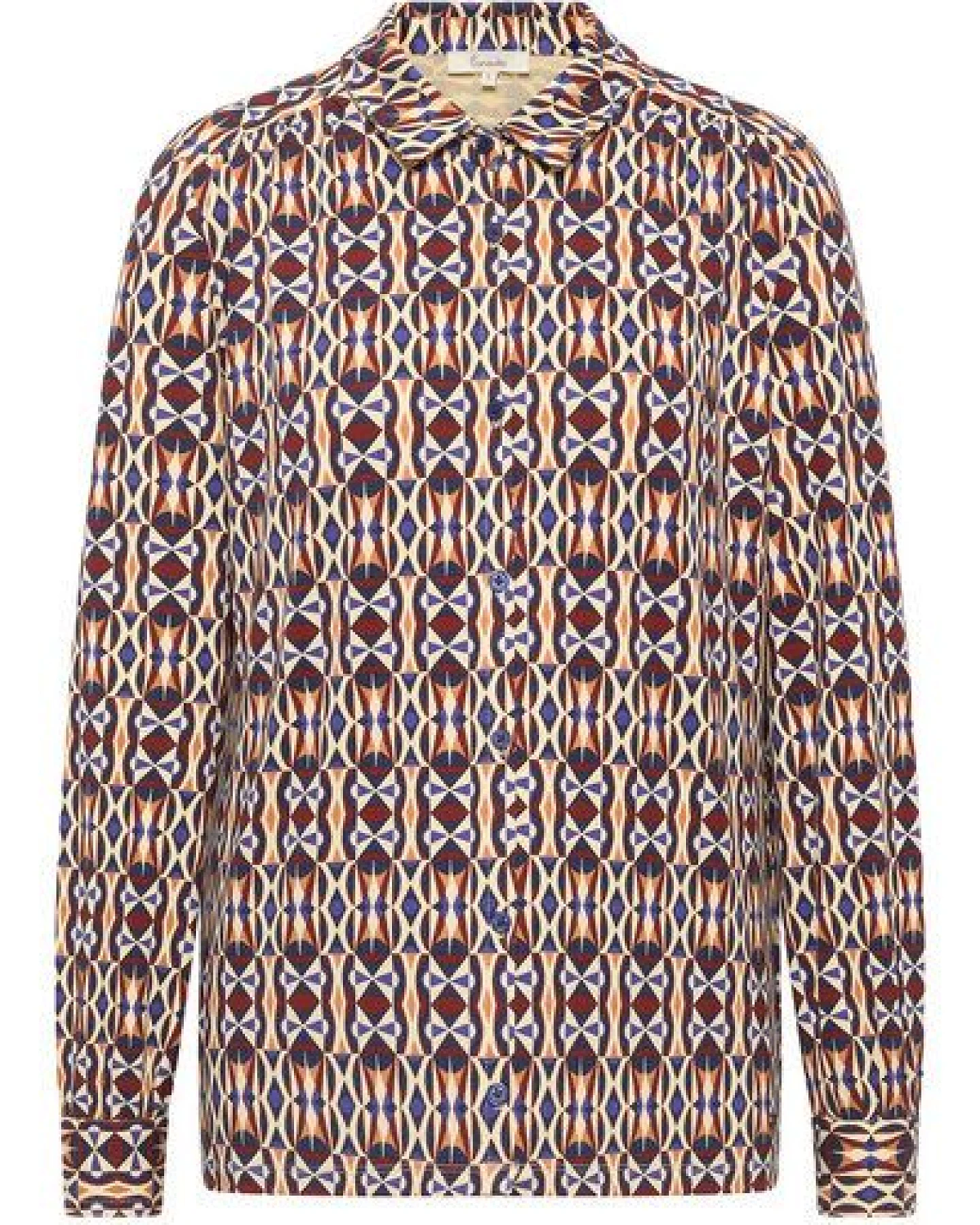 TRANQUILLO Bluse aus EcoVero Viskose (W25C151) – Ansicht 4