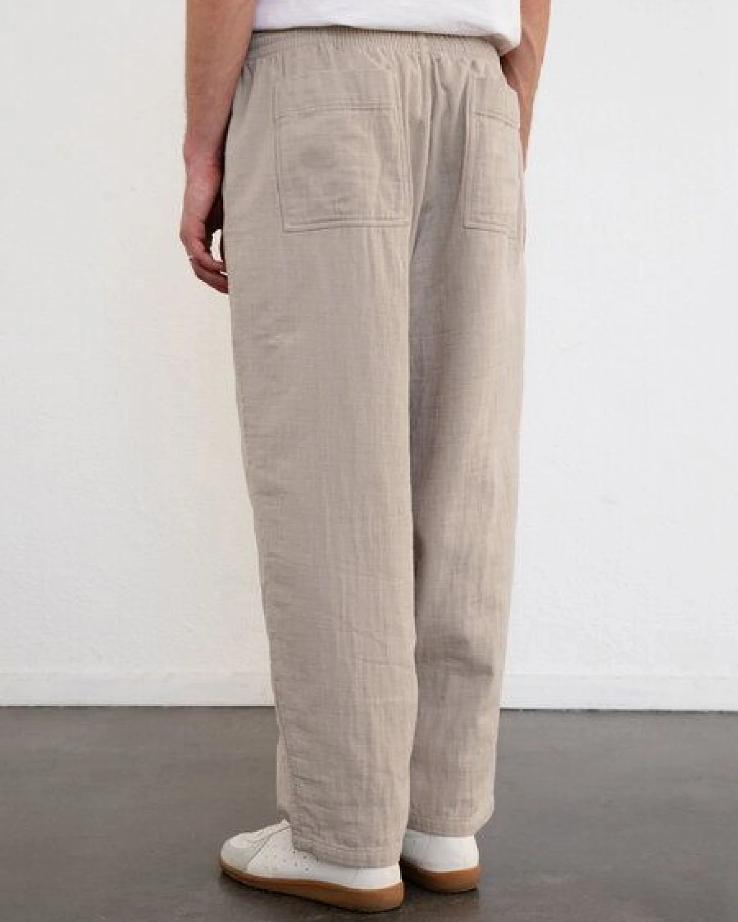 Rotholz Wide Pant - Herren Hose aus Bio-Baumwolle – Ansicht 2