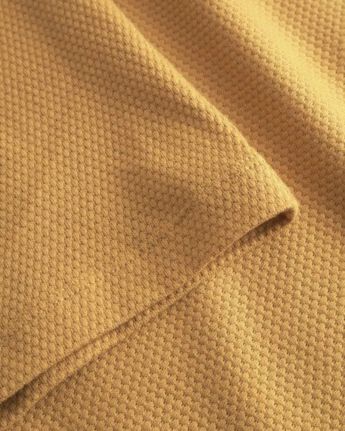 Rotholz Herren Waffel T-Shirt aus Bio-Baumwolle – Ansicht 2