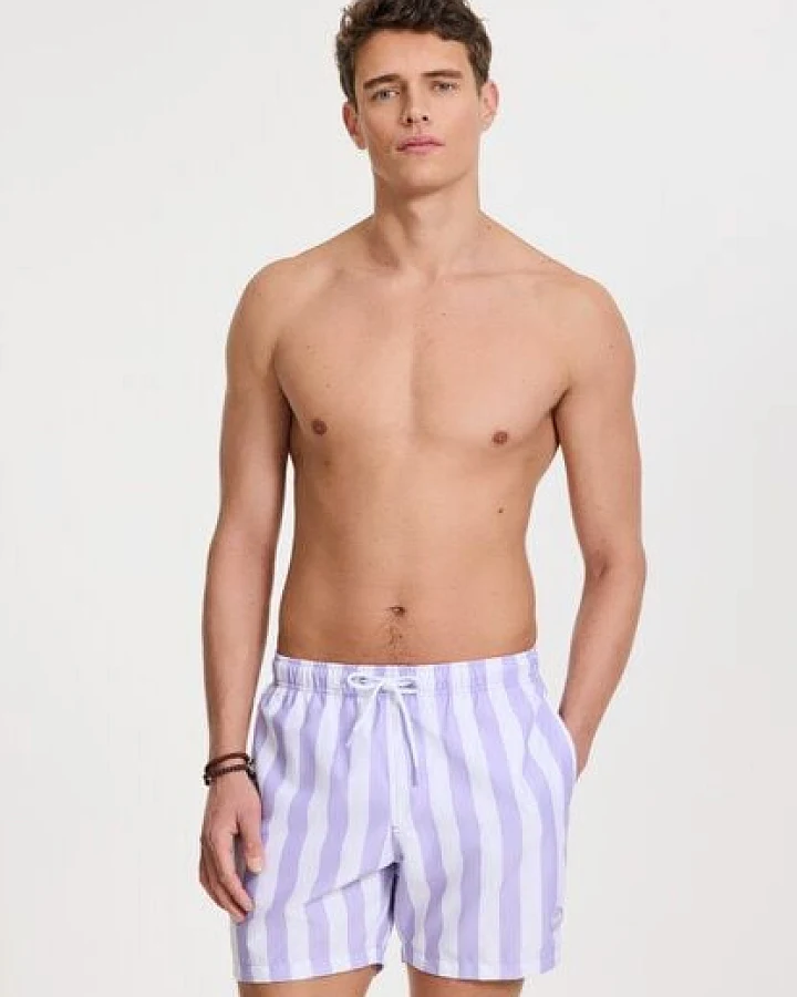 Shiwi Herren Badeshort / Badehose Stripes