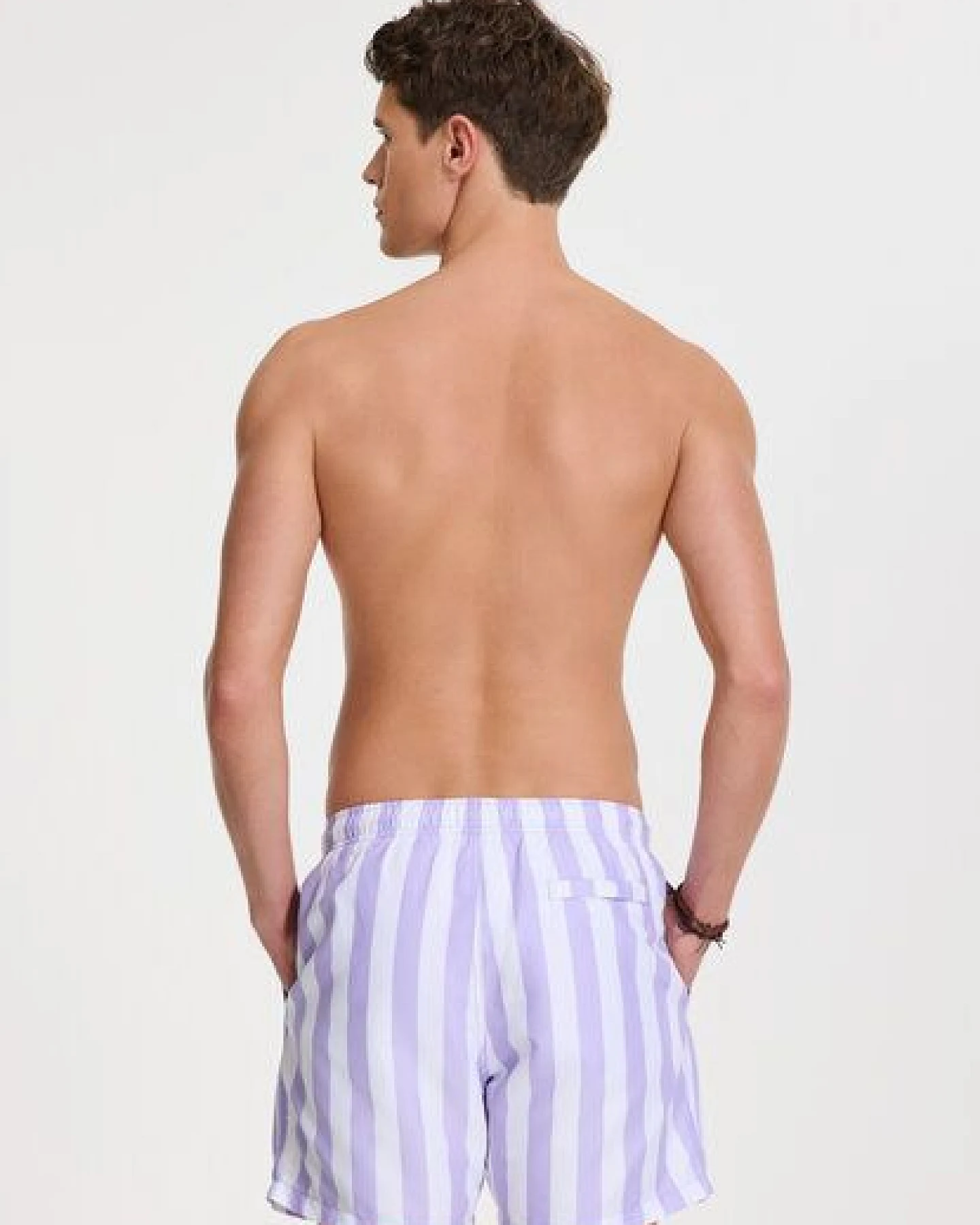 Shiwi Herren Badeshort / Badehose Stripes – Ansicht 3