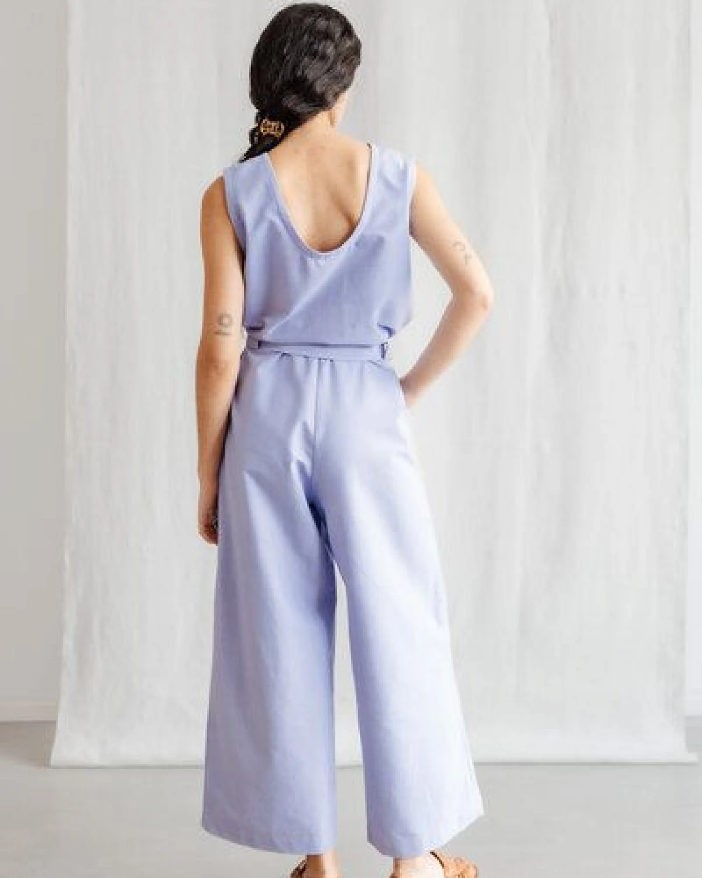 Jyoti - Fair Works Bio-Baumwoll Jumpsuit Daksha – Ansicht 3