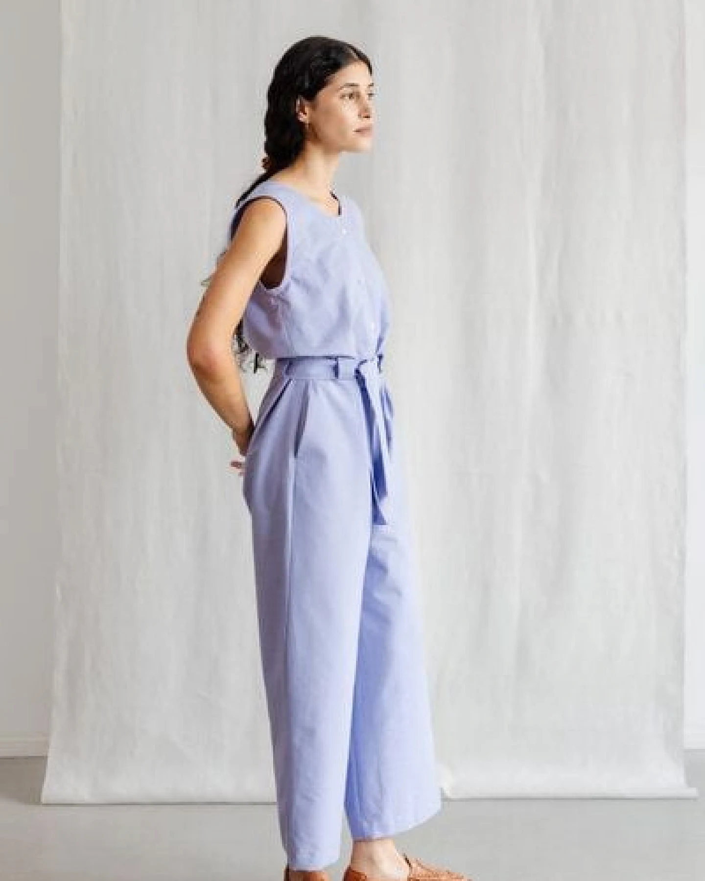 Jyoti - Fair Works Bio-Baumwoll Jumpsuit Daksha – Ansicht 4