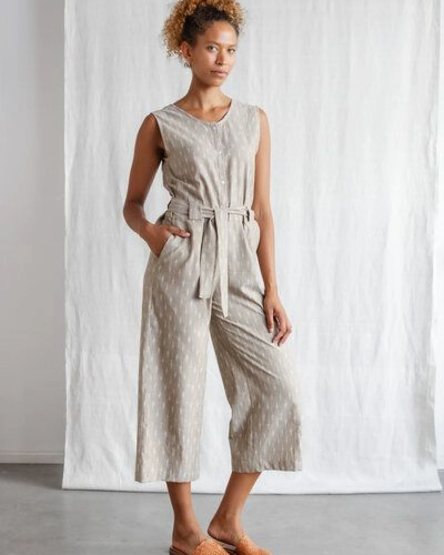 Jyoti - Fair Works Baumwoll Jumpsuit Daksha – Ansicht 2