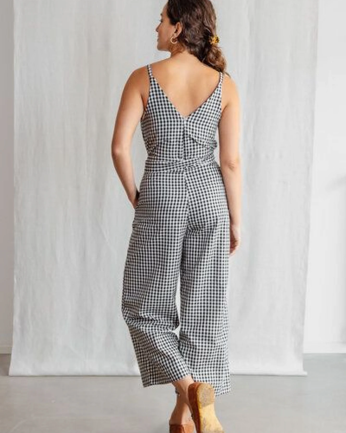 Jyoti - Fair Works Bio-Baumwoll Jumpsuit Parvi – Ansicht 3