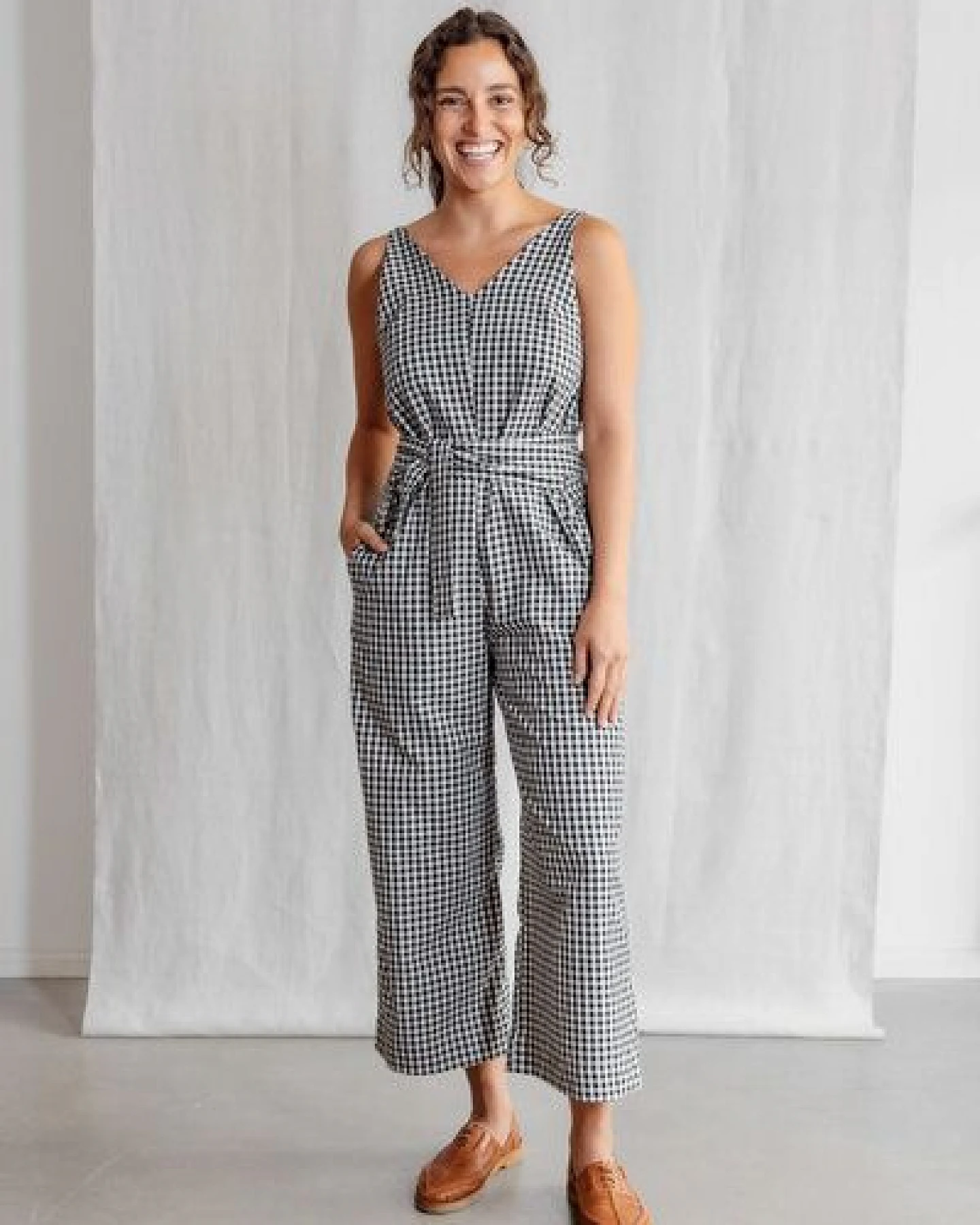 Jyoti - Fair Works Bio-Baumwoll Jumpsuit Parvi – Ansicht 4