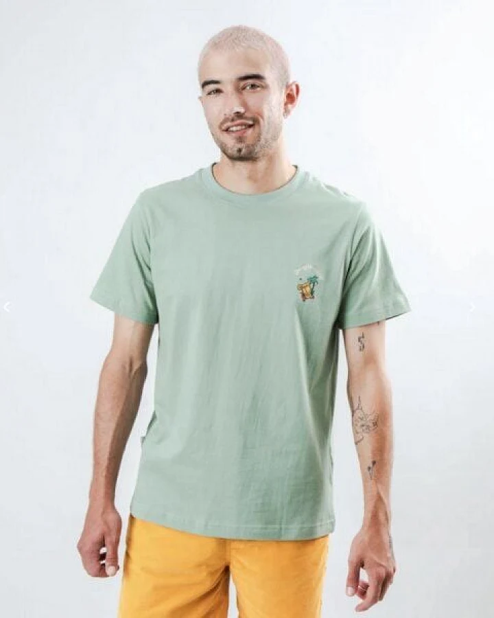 Brava Fabrics Jungle Juice T-shirt Light Green
