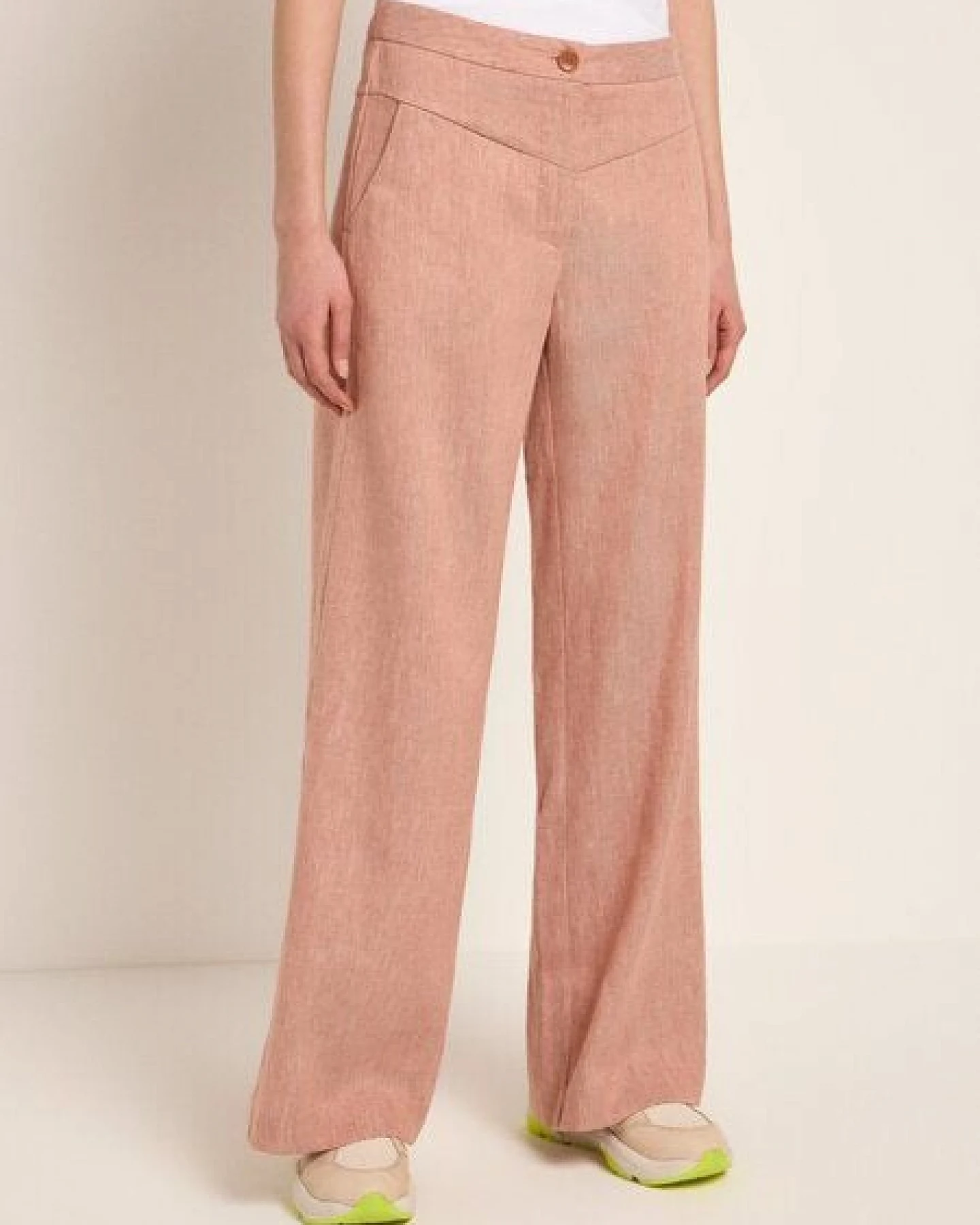 LANIUS Marlenehose (OCS) aus Bio-Baumwolle mit Hanf – Ansicht 4