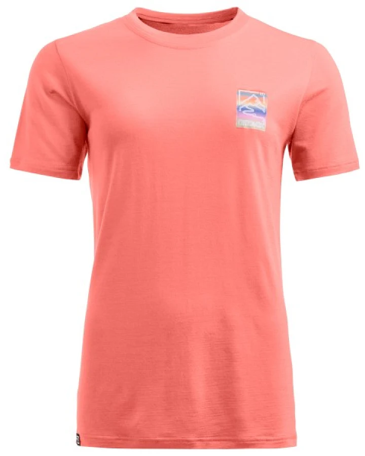 Ortovox - Women's 140 Cool Mountain Gradient T-Shirt - Merinoshirt Gr S blossom