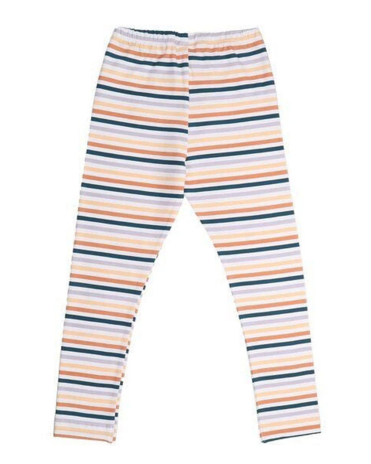 Leggings Bunt gestreift Bio-Baumwolle GOTS – Walkiddy – Ansicht 4