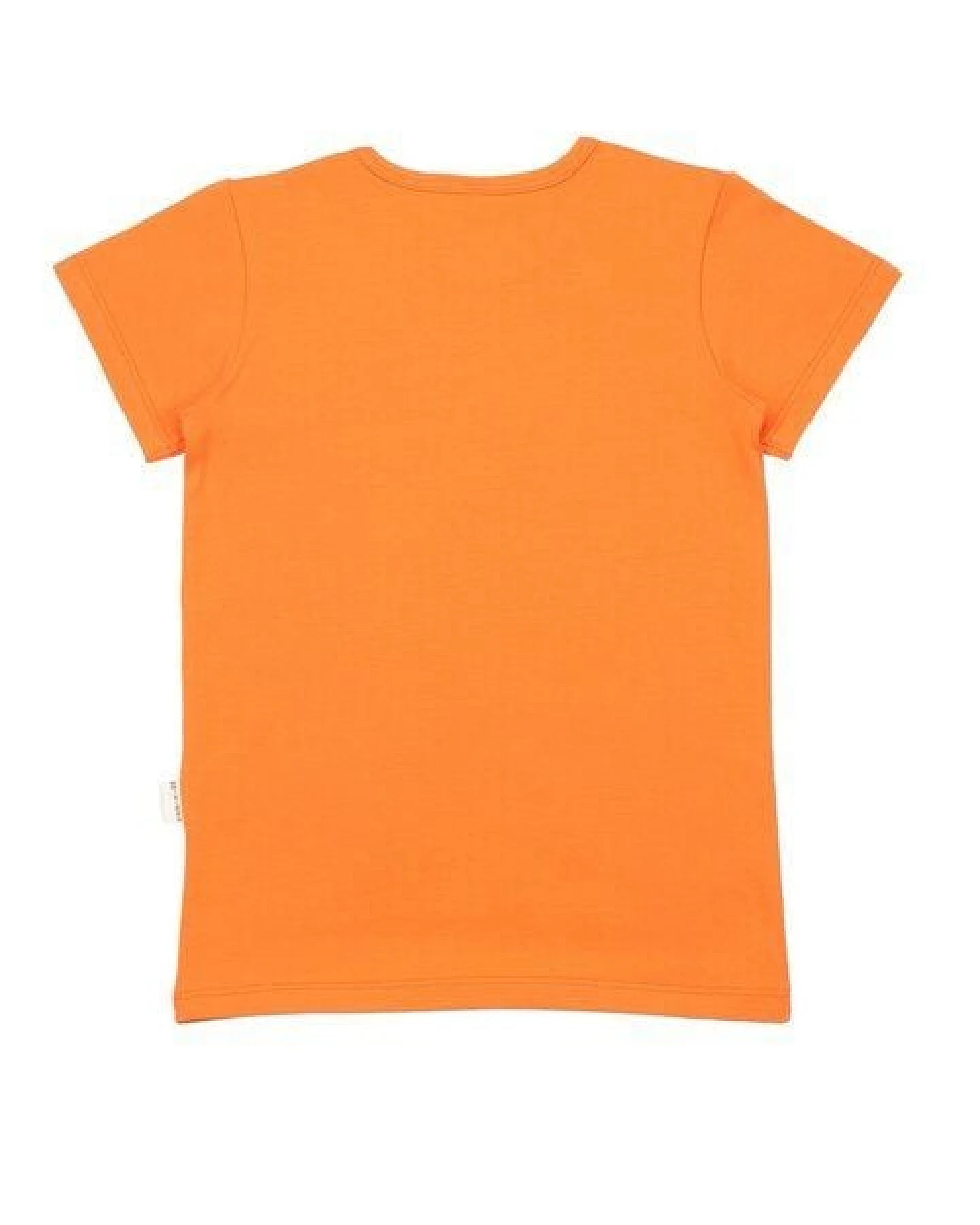 Kinder T-Shirt – Orange mit Walmotiv, Kurzarm, weich & bequem, sommerlich, gut kombinierbar – Ansicht 4