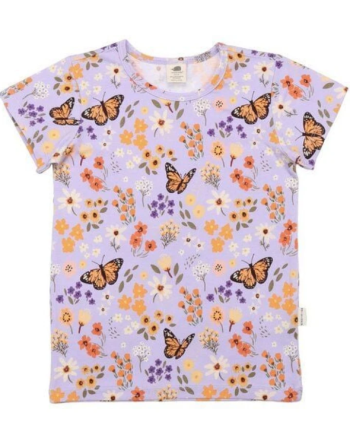 Walkiddy Flowers and Butterflies-T-Shirt