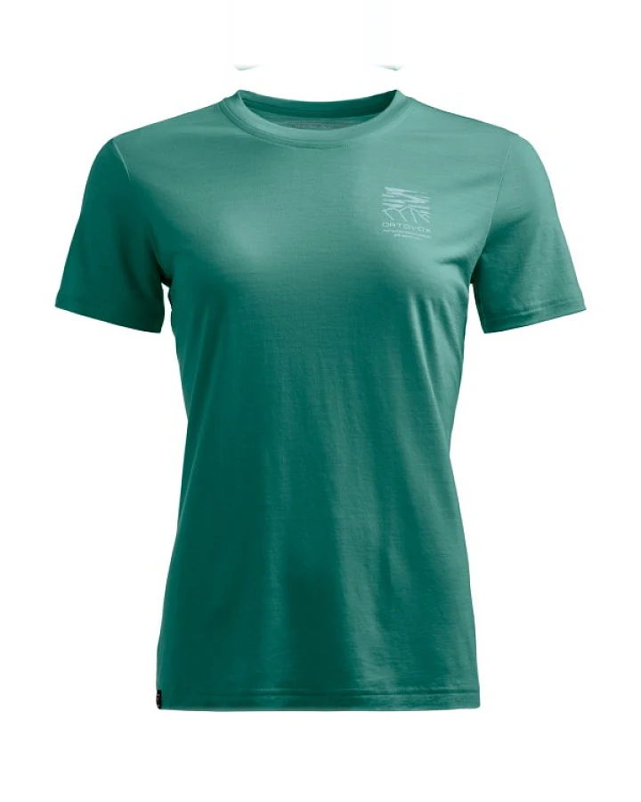 Ortovox - Women's 150 Cool Mountain Mission T-Shirt - Merinoshirt Gr XS grau