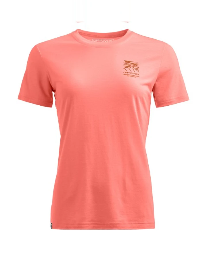 Ortovox - Women's 150 Cool Mountain Mission T-Shirt - Merinoshirt Gr XS blossom