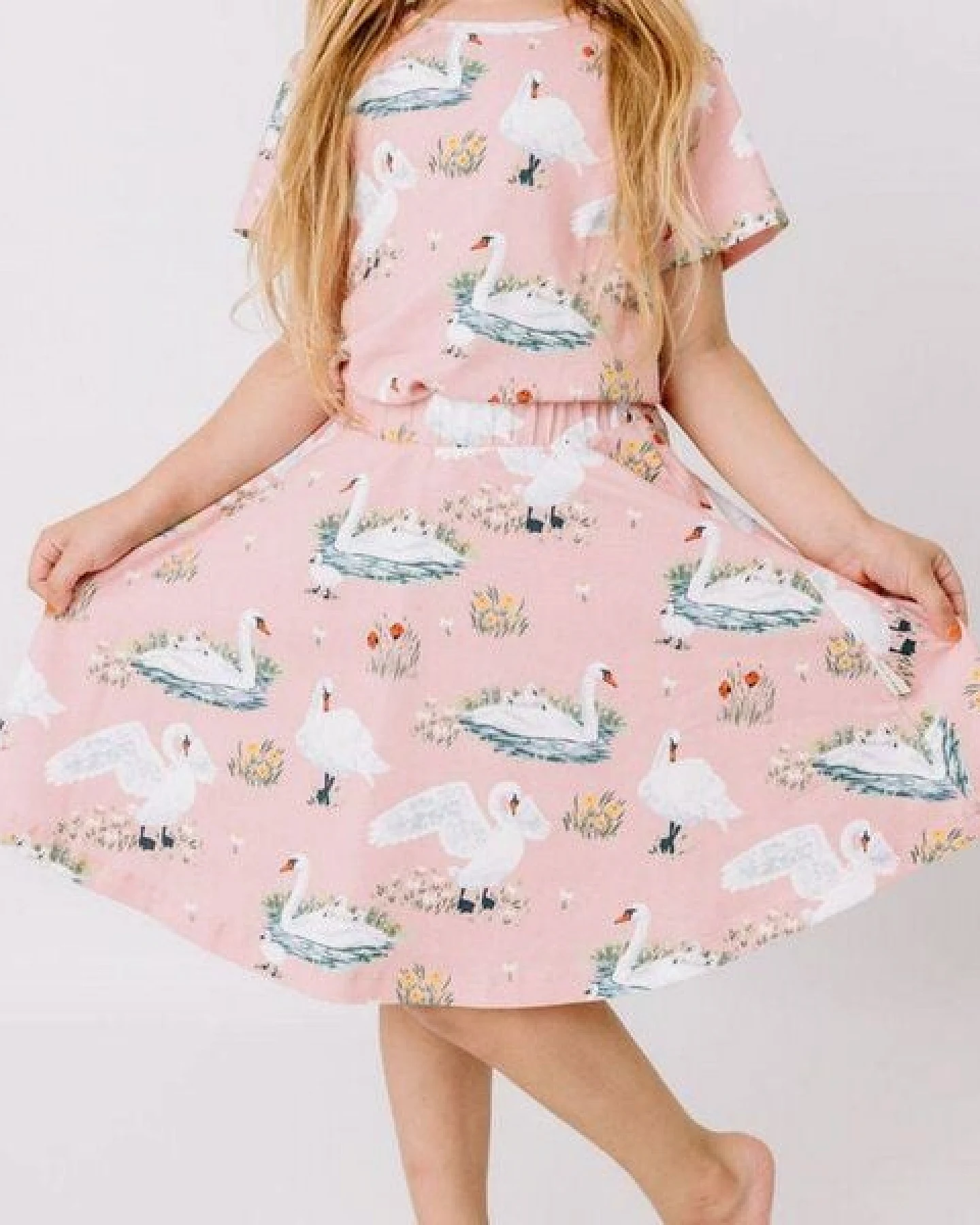 Walkiddy Swans in Spring-Skirt – Ansicht 2