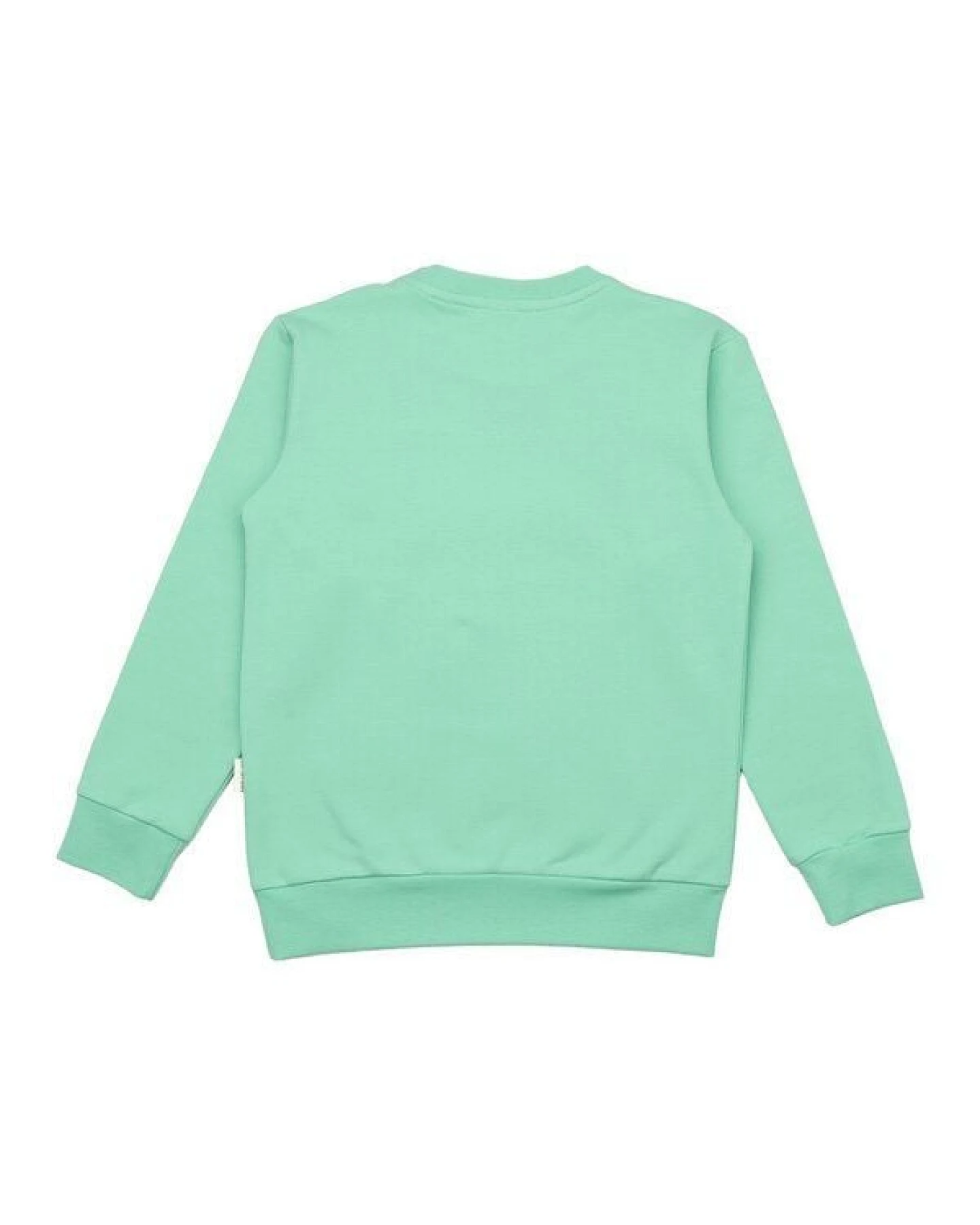 Kinder Sweatshirt – Mintgrün mit Schwanmotiv, weich & bequem, wärmend, alltagstauglich, gut kombinierbar – Ansicht 4
