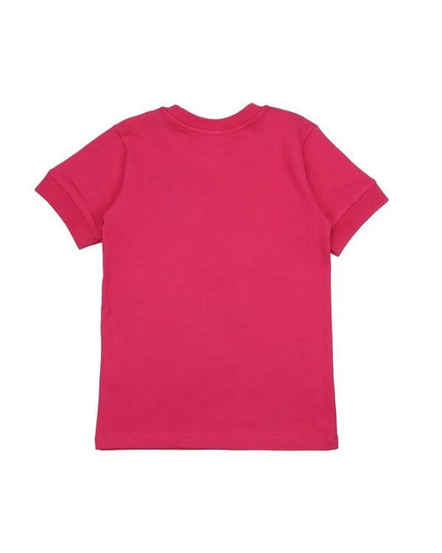 Kinder T-Shirt GOTS-zertifiziert aus Bio-Baumwolle, rot mit kleinem Brustprint, kurzarm – Walkiddy Cabaret, weich & alltagstauglich – Ansicht 4