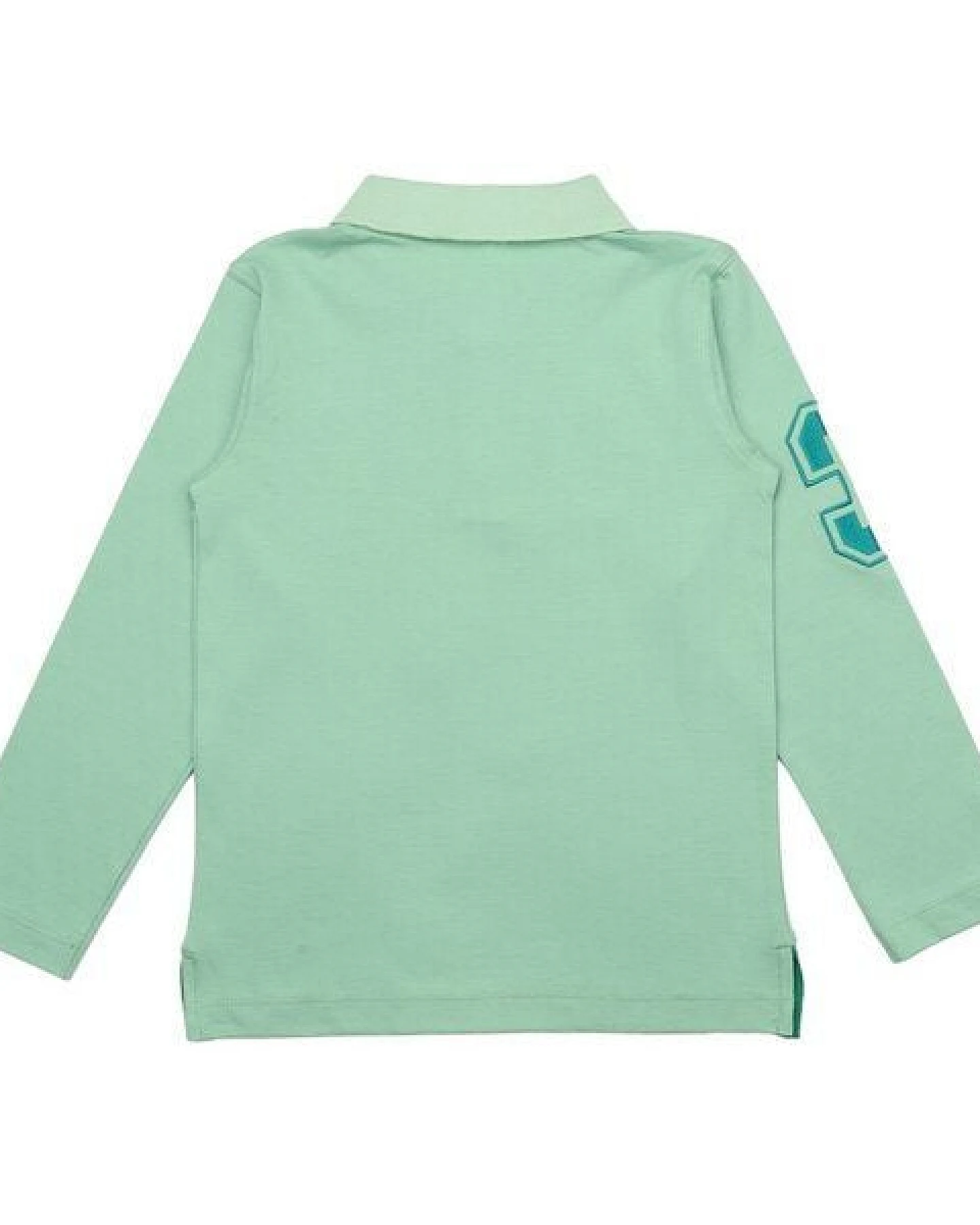 Mädchen Langarmshirt „Meadow“ hellgrün aus GOTS-zertifizierter Bio-Baumwolle – Walkiddy – Ansicht 4