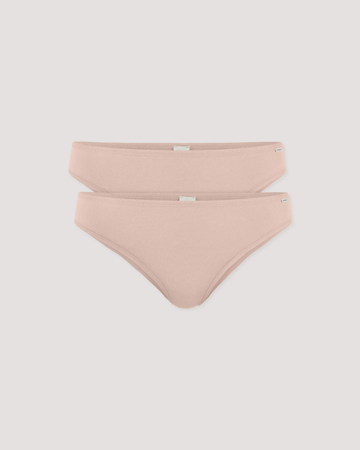 hessnatur Damen Slip Regular Cut im 2-Pack PURE COTTON aus Bio-Baumwolle - rosa - Größe 38 – Ansicht 4