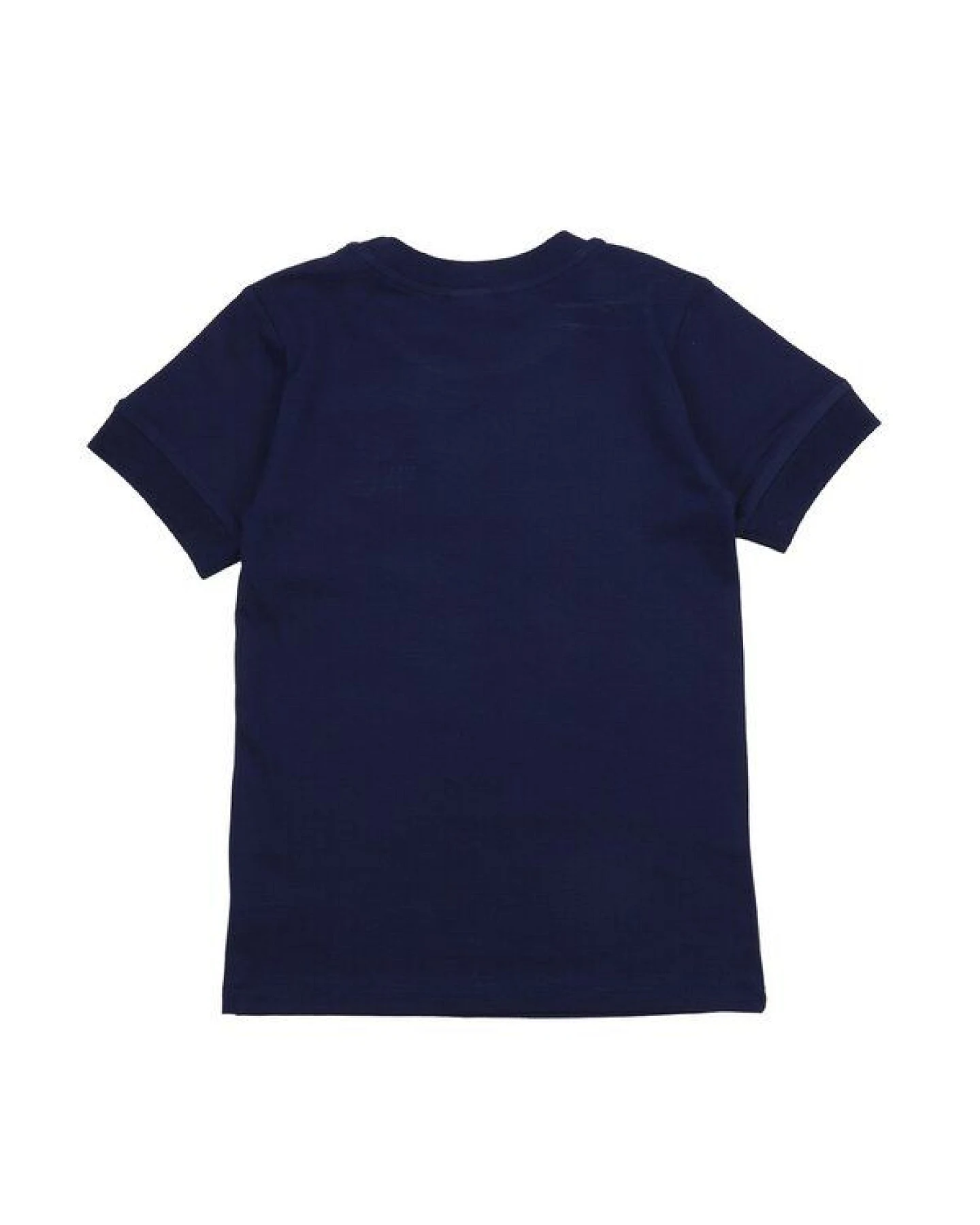 Kleinkinder T-Shirt GOTS-zertifiziert aus Bio-Baumwolle dunkelblau „Blue Depths“ – Walkiddy – Ansicht 4