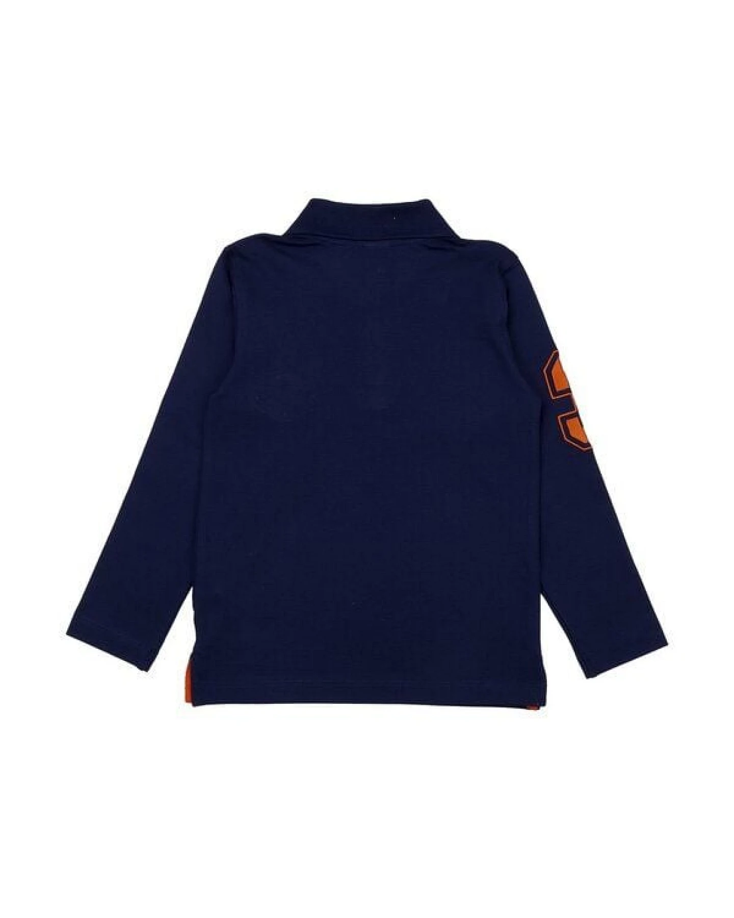 Kleinkinder Langarmshirt Blau „Blue Depths“ aus Bio-Baumwolle – Walkiddy – Ansicht 4