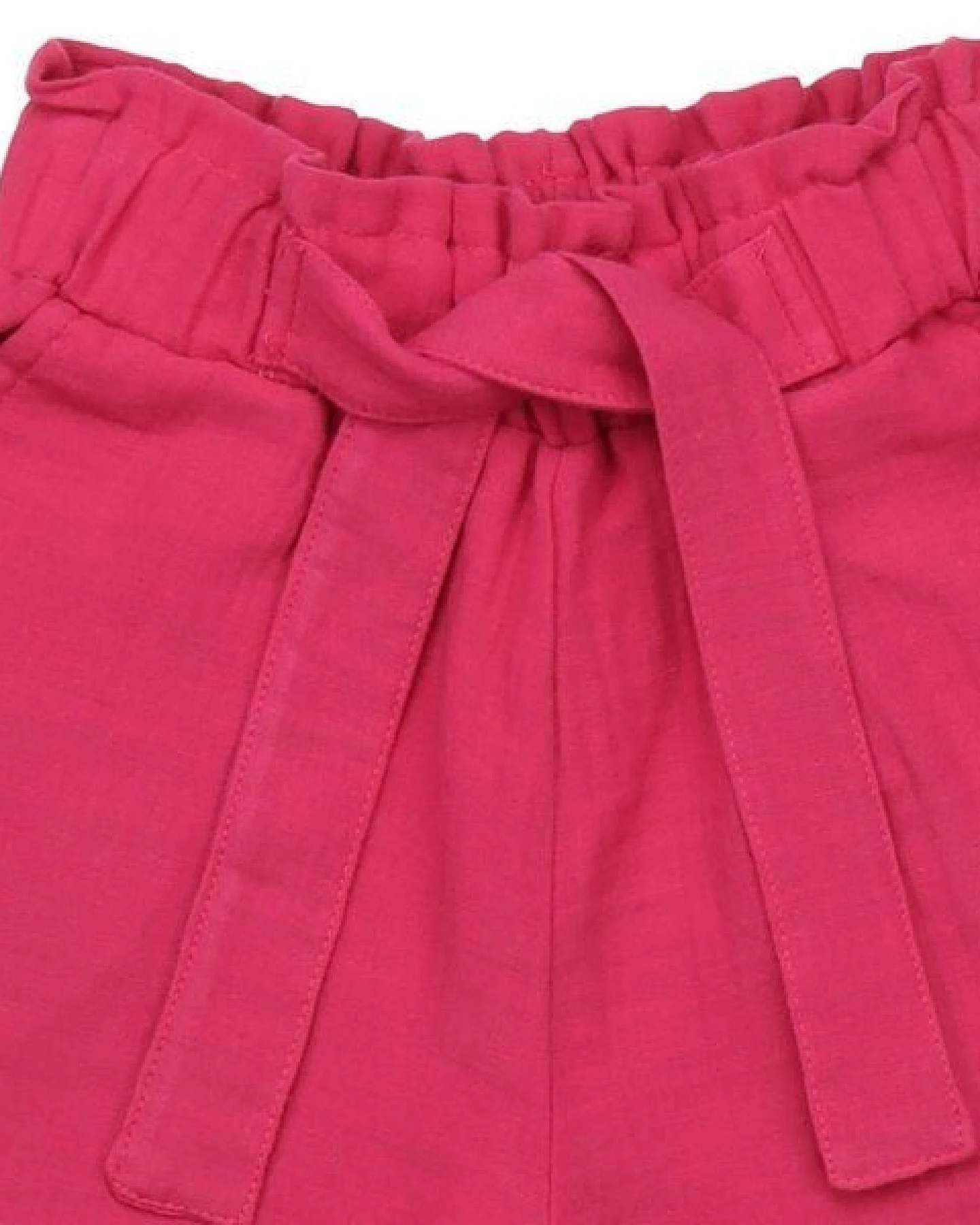 Kinder Skort Bio-Baumwolle „Carmine“ rot, Shortsrock mit weichem Jersey, bequeme Sommerhose von Walkiddy für Kleinkinder, hautfreundlich & nachhaltig gefertigt – Ansicht 3