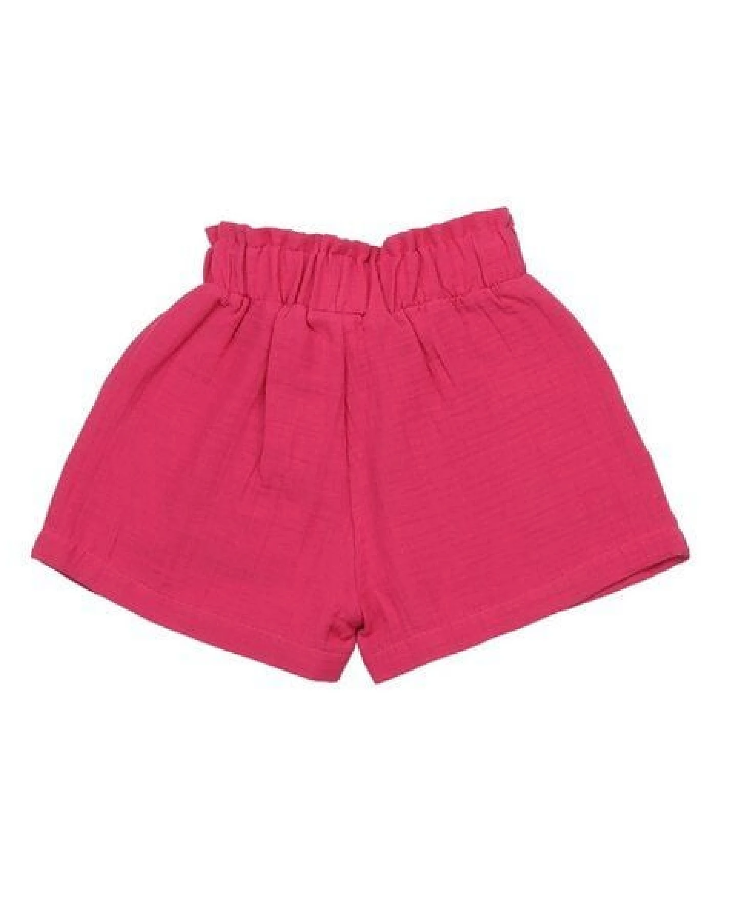 Kinder Skort Bio-Baumwolle „Carmine“ rot, Shortsrock mit weichem Jersey, bequeme Sommerhose von Walkiddy für Kleinkinder, hautfreundlich & nachhaltig gefertigt – Ansicht 4