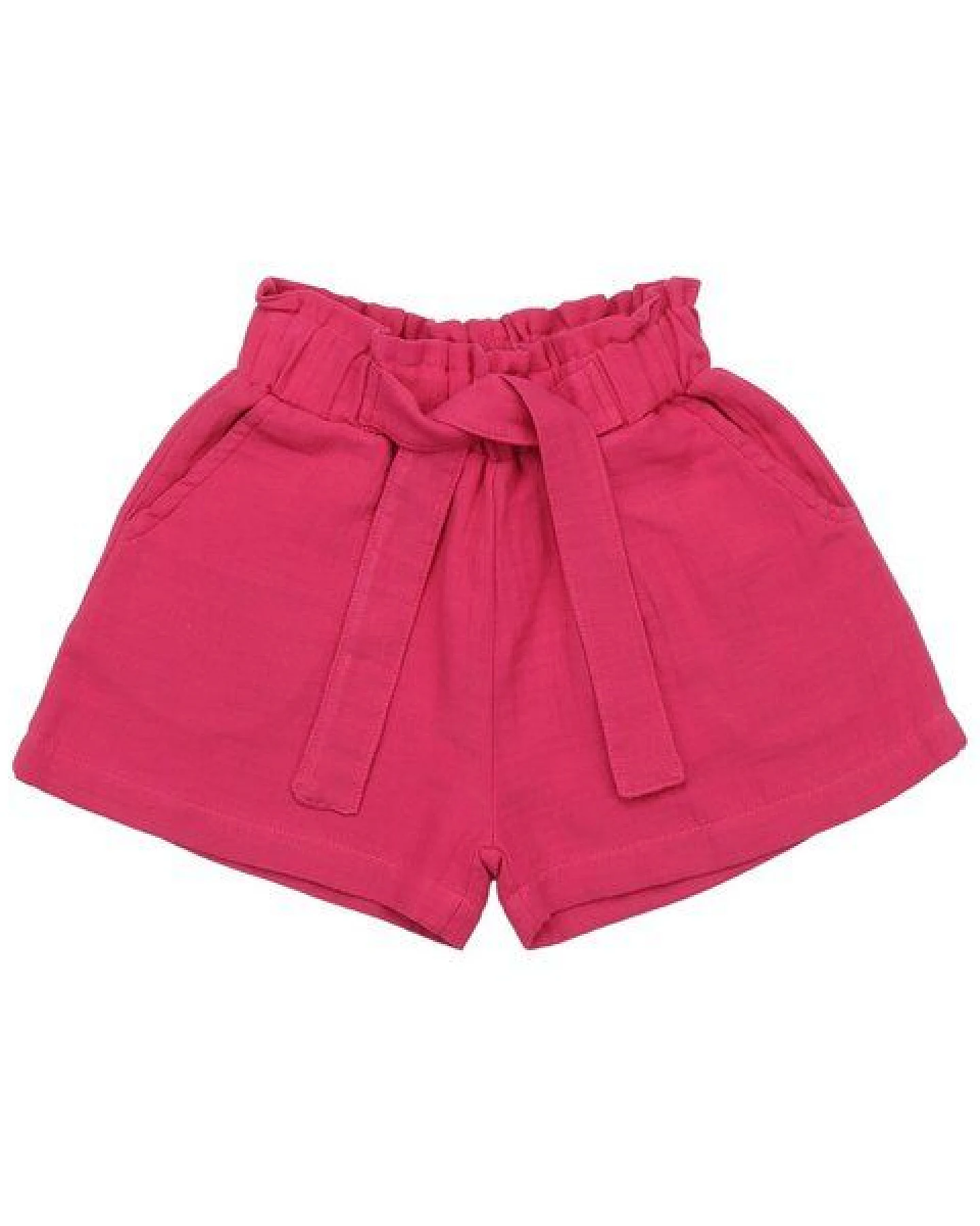 Kinder Skort Bio-Baumwolle „Carmine“ rot, Shortsrock mit weichem Jersey, bequeme Sommerhose von Walkiddy für Kleinkinder, hautfreundlich & nachhaltig gefertigt – Ansicht 2