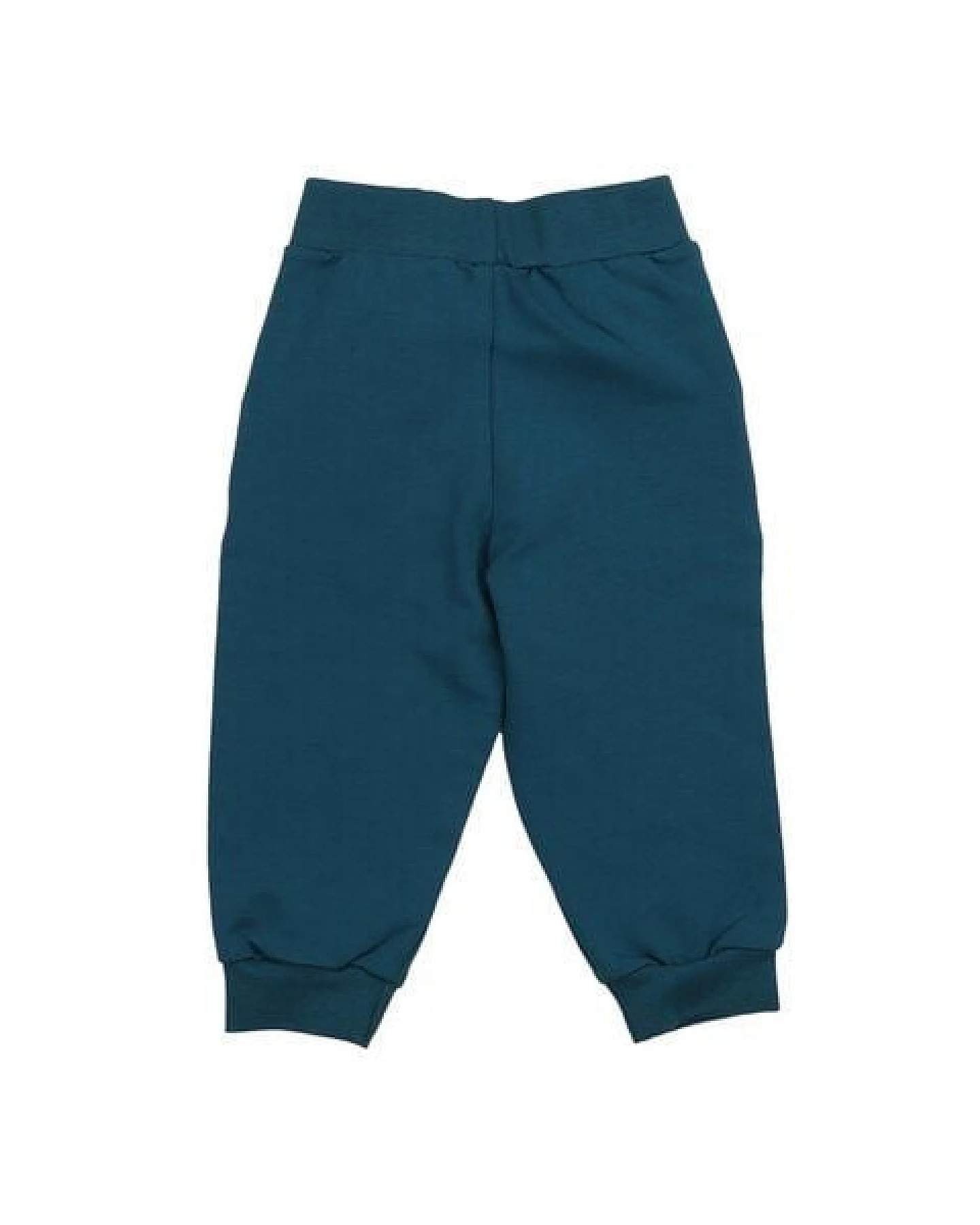 Kinder Baggy-Hose – Petrolblau, Bund mit Kordel, weich & bequem – Ansicht 4
