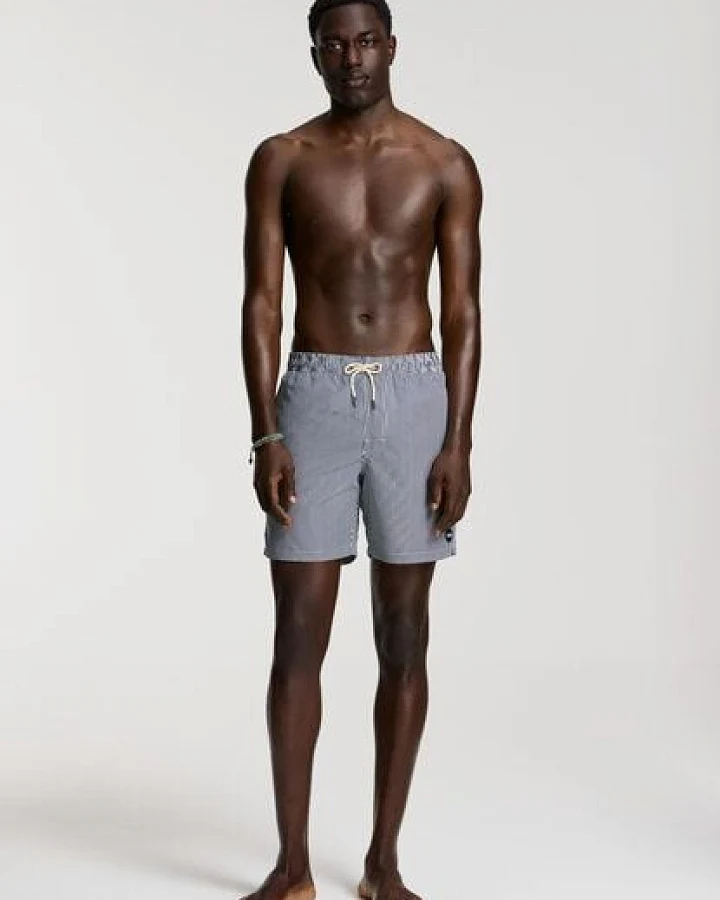 Shiwi Herren Badeshort / Badehose Fine Stripes