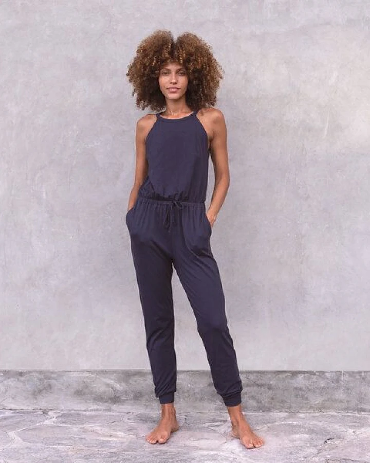 Jaya PARIS - Jumpsuit aus TENCEL/Biobaumwollmix