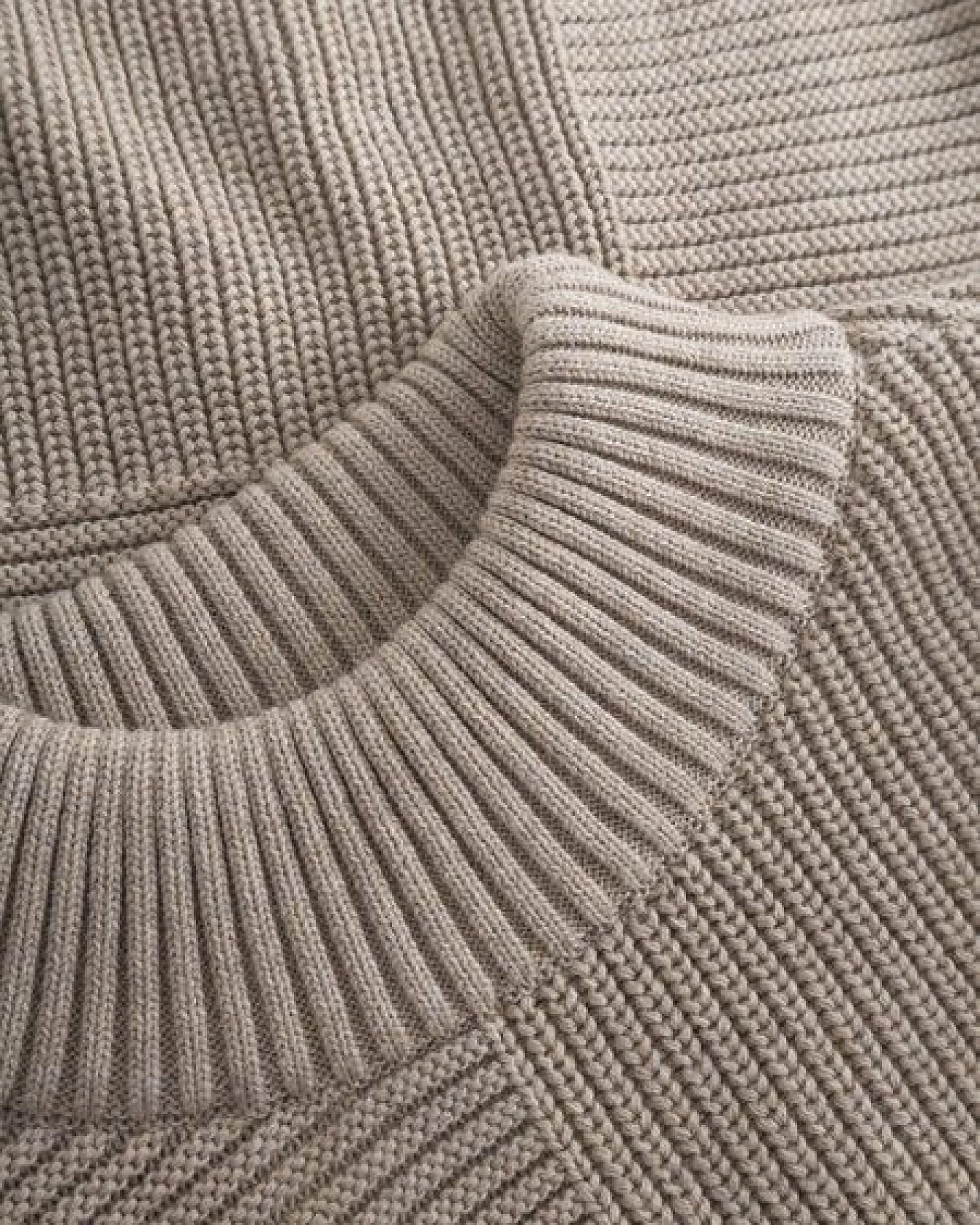 KnowledgeCotton Apparel Pullover Cotton Loose Fit Crew Neck Knit – Ansicht 2
