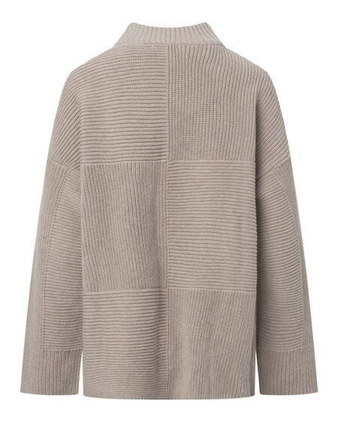 KnowledgeCotton Apparel Pullover Cotton Loose Fit Crew Neck Knit – Ansicht 3